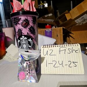 Starbucks Pink Beetle Tumbler